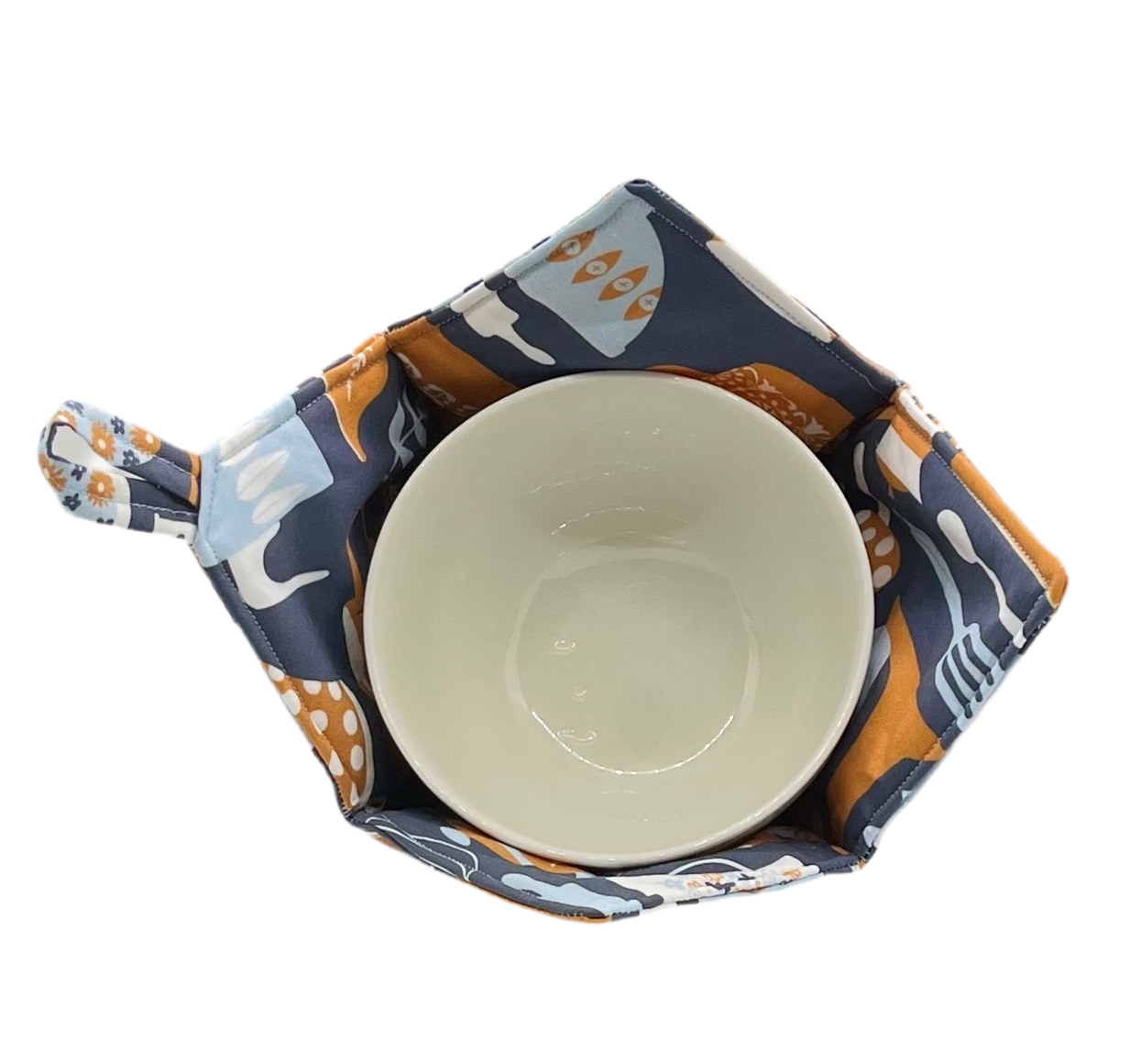 0017 - Retro Kitchen Blue & Orange