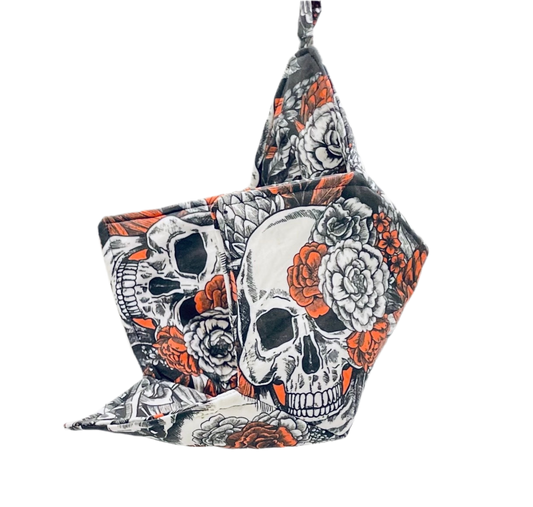 0054- Vintage anatomy halloween Fabric by adehoidar