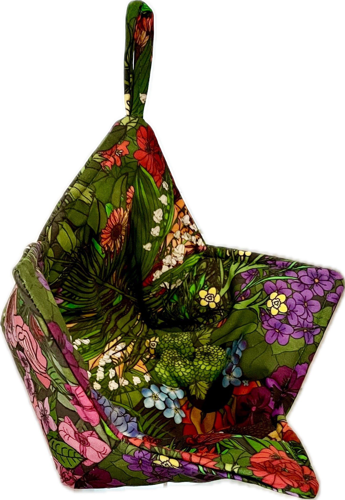 0055 - Botanic Garden Fabric by irishvikingdesigns