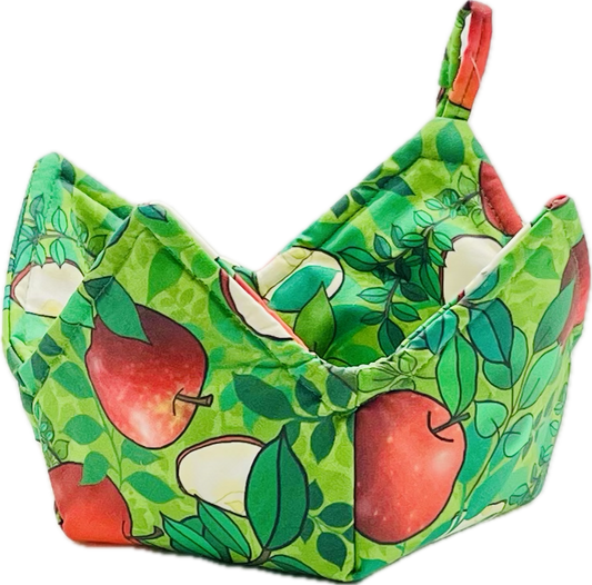 0088 - Apple Orchard (Green) Fabric byirishvikingdesigns