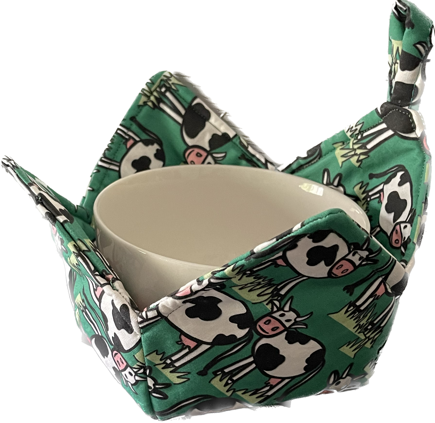 0069 - ladies at lunch (on emerald) Fabric byheartofjules