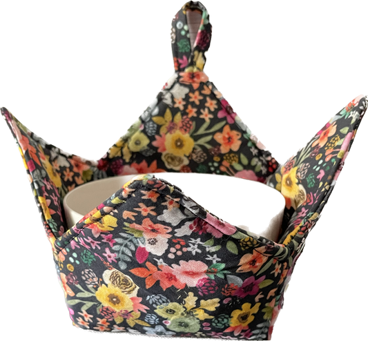 0061 - Spring Floral at Night Small Scale by Angel Gerardo Fabric byangelger28